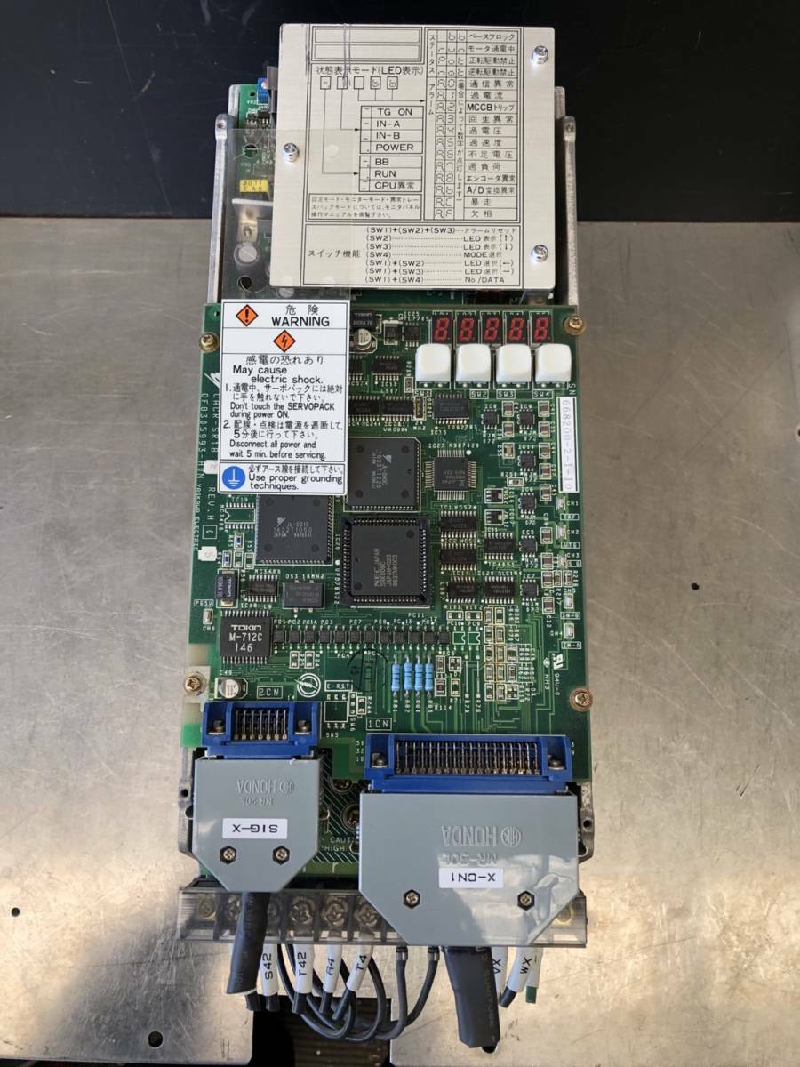 YASKAWA ELECTRIC SERVOPACK CACR-SR07BE12MY55 *SAMEDAY SHIP YASKAWA ELECTRIC SERVOPACK CACR-SR07BE12MY55 *SAMEDAY SHIP