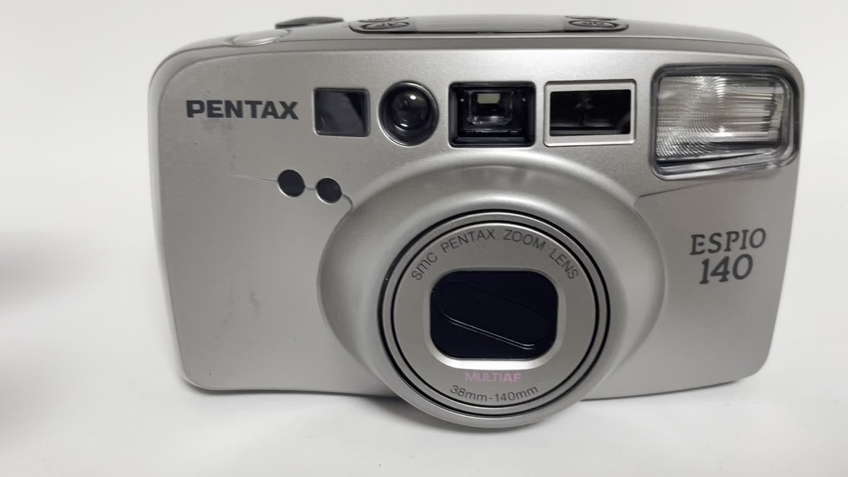 ペンタックス　ESPIO140 PENTAX ESPIO 140 35mm Point & Shoot Film Camera Silver