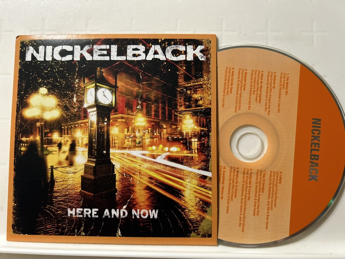 RARE No Longer Made CD & Sleeve Edition Nickelback Here And Now | eBay