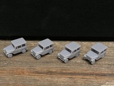 N SCALE 1:160 MAIL TRUCK  / JEEP (4pk)