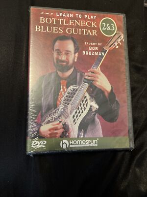 Bob Brozman - Bottleneck Blues Guitar Instruction LESSONS 2 & 3 : TWO DVD SET 
