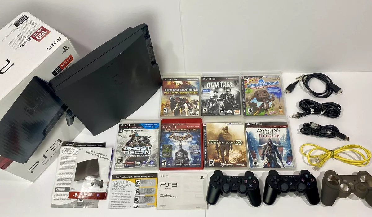  Sony Playstation 3 160GB System (Renewed) : Video Games