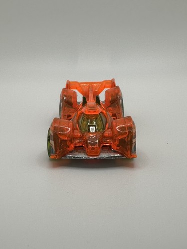 2020 Hot Wheels #48 X-Raycers #5/10 Hi-Tech Missile Translucent Orange - Picture 2 of 6
