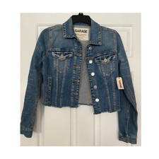 Nwt Woman's Garage Size Xs Jean Jacket