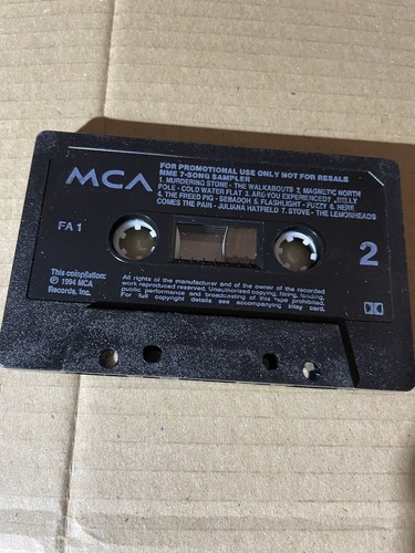 NME This Is Fort Apache Various Belly Sebadoh Lemonheads Various Cassette VG - Picture 4 of 4