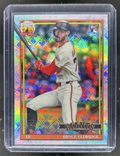 2026 Topps Chrome LogoFractor Bryce Eldridge 1991 Rookie RC #91CB-30 Giants