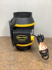 6 " Can Fan Max Fan PRO SERIES 3-Speed - inline exhaust blower ventilation hydro
