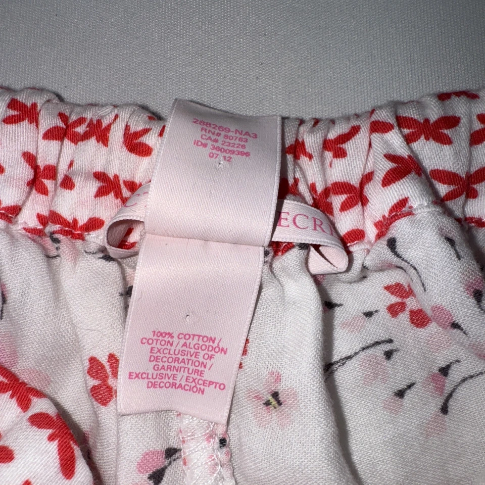 Mini Shorts Boxer Y2K Victoria's Secret con Cinturón Talla Pequeña Cutesy Twee Brillo Foto 3 de 4