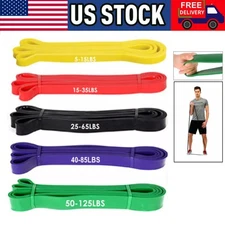 Heavy Duty Resistance Bands Set 5 Loop for Gym Exercise Pull up Fitness Workout