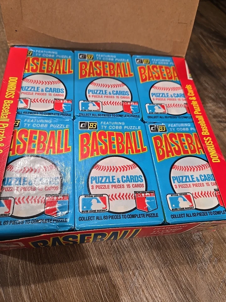 1983 Donruss caixa de cera de beisebol 36 pacotes linda Gwynn Boggs Sandberg novato *3 - Imagem 3 de 4