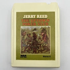 Jerry Reed - The Uptown Poker Club - Restored 8 Track Tape - New Pad and Splice