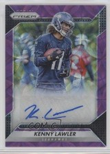 2016 Panini Prizm Rookie Purple Scope 42/99 Kenny Lawler #RA-KLL Auto 0o9