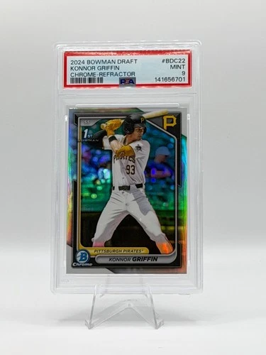 2024 Bowman Draft Konnor Griffin 1st Chrome Refractor PSA 9 #BDC-22