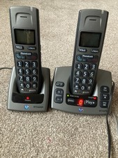 BT Free Style 750 Twin Cordless Handset Telephone with Answer Machine