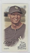 2019 Topps Allen & Ginter Mini Allen & Ginter Logo Back JA Happ #299 0b3