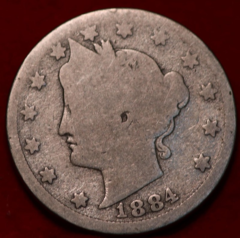 1884 Philadelphia Mint Liberty Nickel