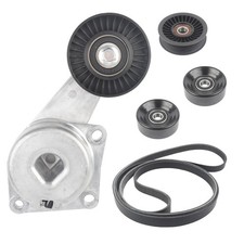 Dasbecan Drive Belt Tensioner Idler Pulley Serpentine Kit Compatible with...