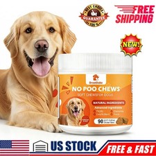 No Poo Chews for Dogs   Stool Eating Deterrent Chicken Flavor   Stop Eating Poop