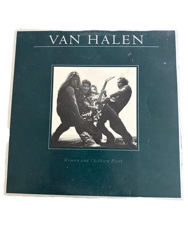 VAN HALEN -  Women and Children First (1980) Vinyl LP Record. G