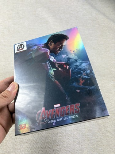AVENGERS AGE OF ULTRON NOVAMEDIA EXCLUSIVA EDICIÓN COMPLETA A IRON MAN, NUEVO/SELLADO - Imagen 10 de 16