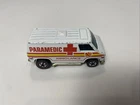 Vintage Hot Wheels Redline 1974 White Paramedic Ambulance Hong Kong