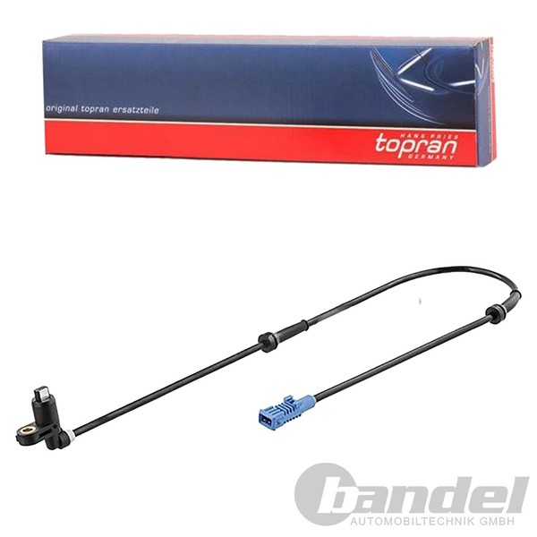 Topran ABS-SENSOR Raddrehzahl Vorderachse Beidseitig Passend FüR Peugeot 206-image