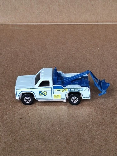 Vintage 1974 Hot Wheels Blackwall Larry’s Ramblin Wrecker Tow Truck Hong Kong