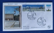 Enveloppe Premier Jour 2005 N° 3785 FDC Nancy Soie