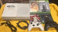 Xbox One S 500GB Console Bundle 2 Control 4 Games Tested Working Factory Reset
