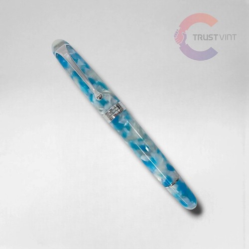 Aurora Ortigia Blu Fountain Pen 888 VOR Limited Edition Blue w/Box MINT