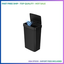 Mainstays Touchless Automatic Kitchen Trash Can, 13.2 Gallon, Plastic Motion Bin