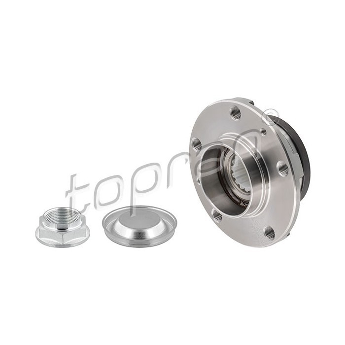 Moyeu de roue arrière haute durabilité pour Peugeot 607 et 508 - Acier renforcé