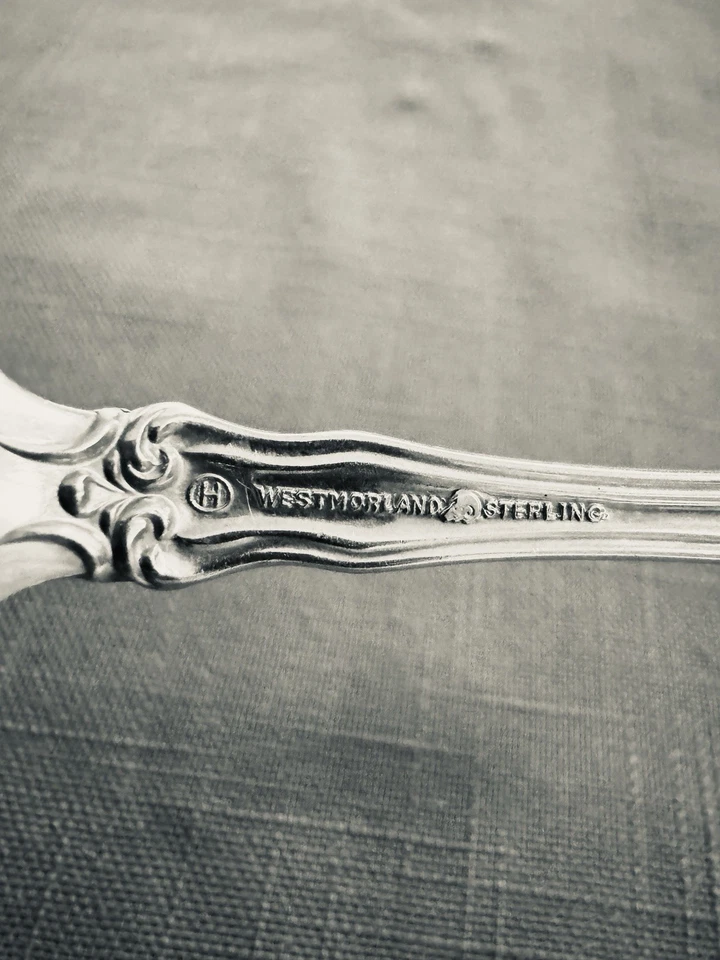 Juego de cubiertos George & Martha de plata de ley de Westmorland para 8 personas 32 piezas Foto 3 de 4