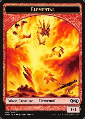 Elemental Token - #10 - Ultimate Masters - NM MTG