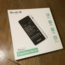 Fluentalk by Timekettle T1 Mini Translator Device, No WiFi