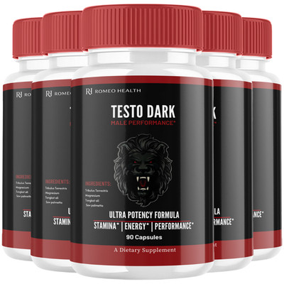 Testo Dark Male Performance And Stamina (5 Bottle)