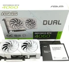 ASUS DUAL-RTX4060-O8G-EVO-WHITE Graphics Card GeForce RTX 4060 8GB OC GDDR6 New