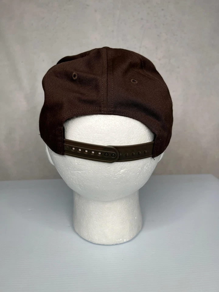 Gorra de béisbol de los Dodgers de Los Ángeles con espalda a presión para hombre talla única marrón blanco MLB Foto 3 de 4