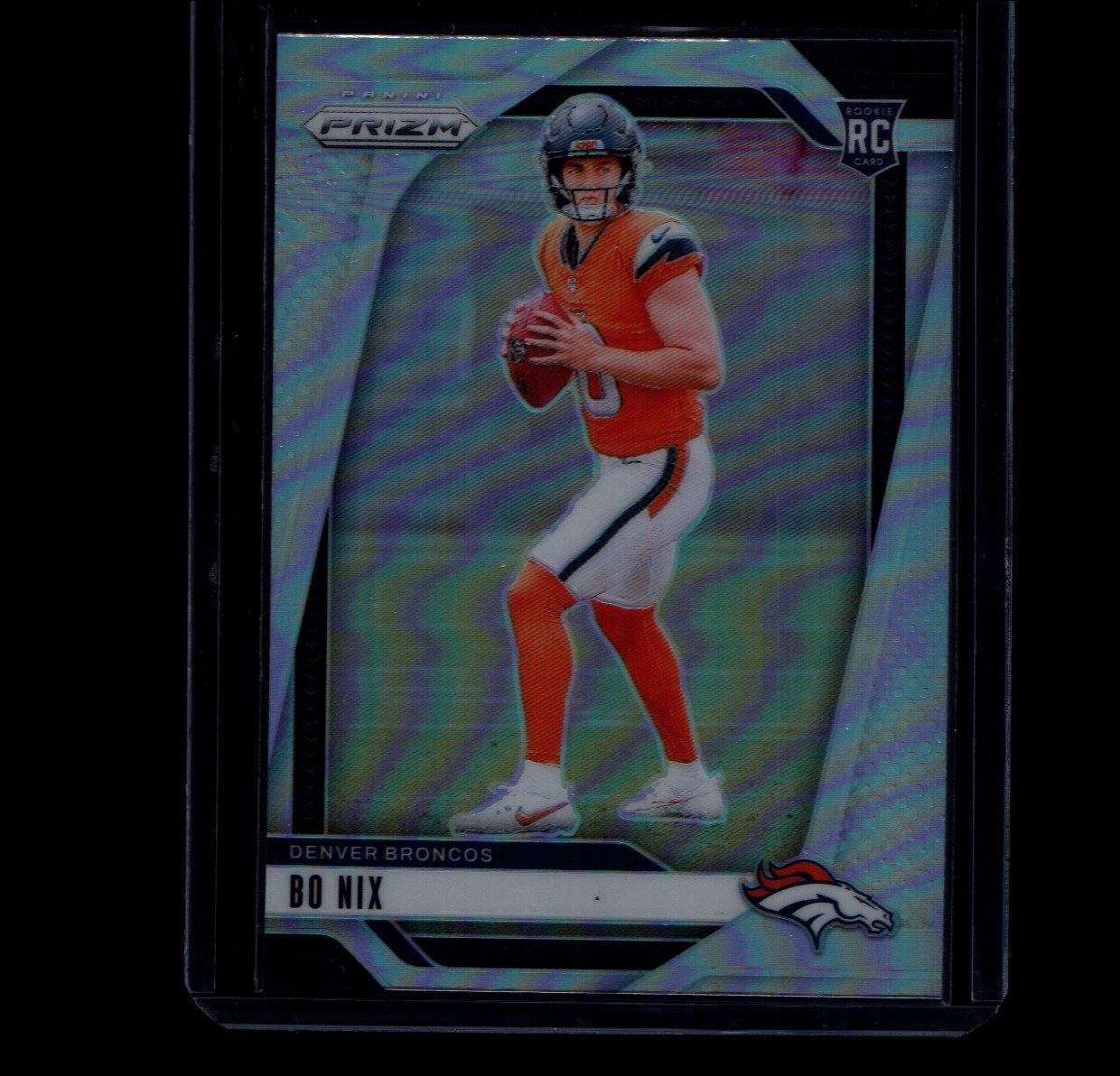 2024 Panini Prizm - Bo Nix #309 Silver Prizm (RC)