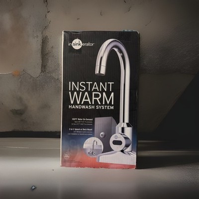 Insinkerator Instant Warm Hand Washing System WASH-2 F-WASH-2-C complete system 