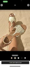 Beautiful Designer Sandal Size 5