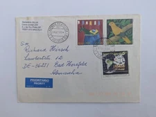 Brasilien toller Beleg Luftpost 2000