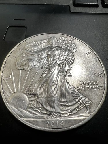 U.S. Mint 2014 American Eagle 1 oz Silver Coin .999 Fine Business Strike