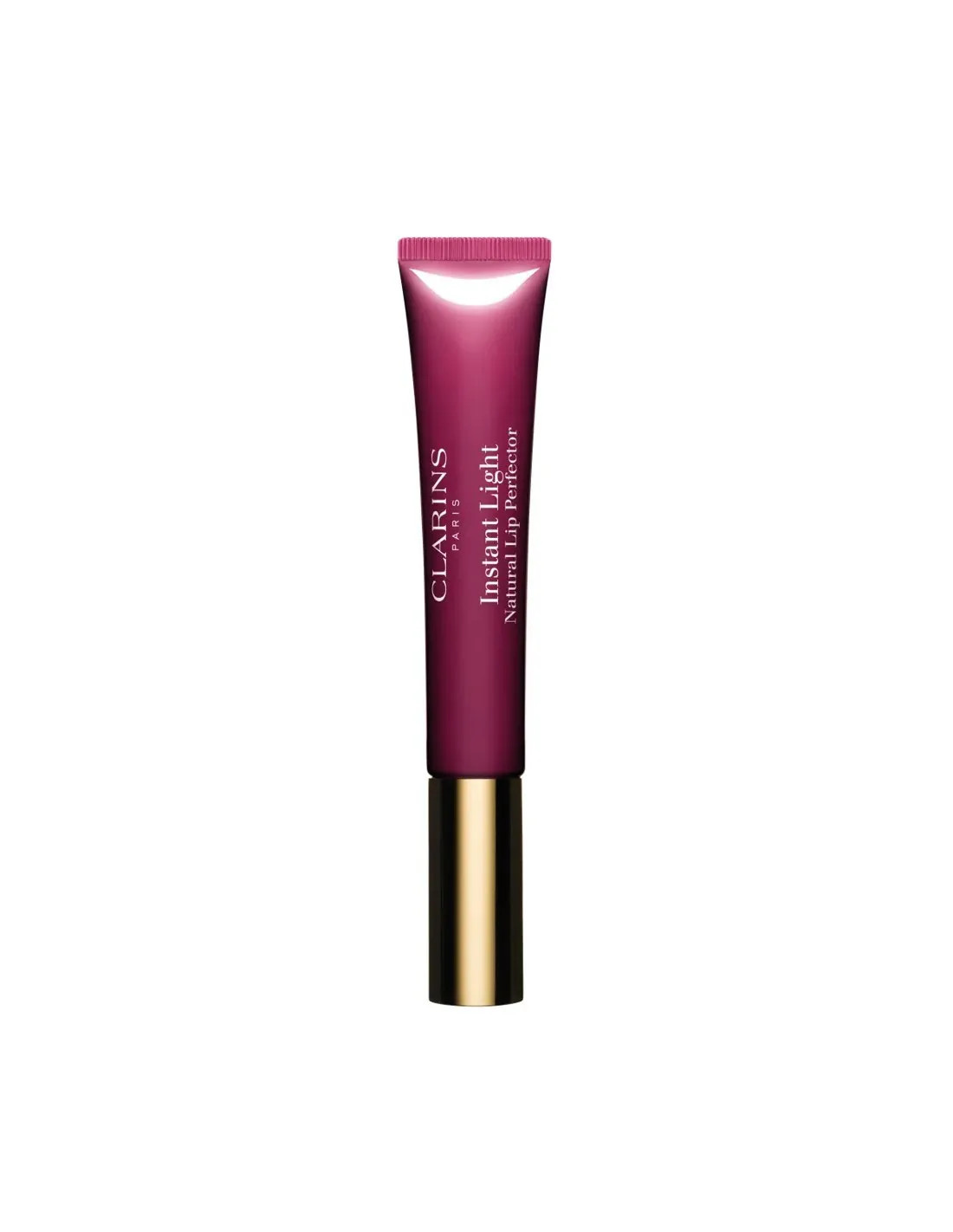Clarins Unisex Plum Shimmer Eclat Minute Embellisseur Lèvres 08 - Gloss - Immagine 2