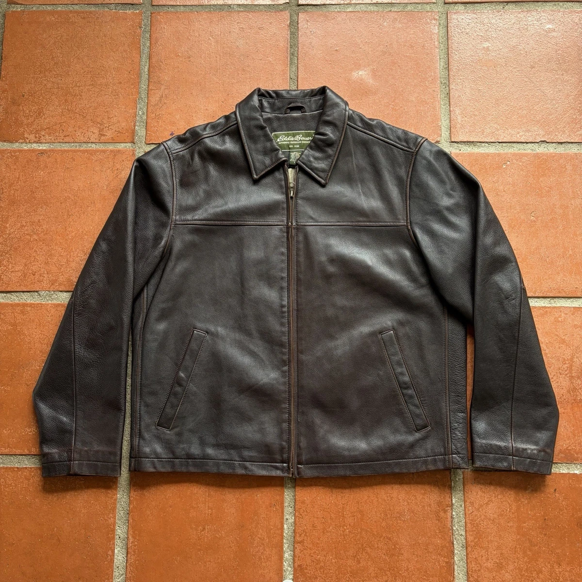 Eddie Bauer Leather Outer Shell Jackets for Men for sale | eBay
