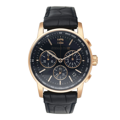Audemars Piguet Code 11.59 26393OR Blue Dial Mens Watch Box Papers