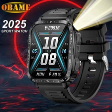 1.96" 430mAh 3ATM Waterproof Bluetooth AI FITNESS SMARTWATCH for SAMSUNG,iPHONE