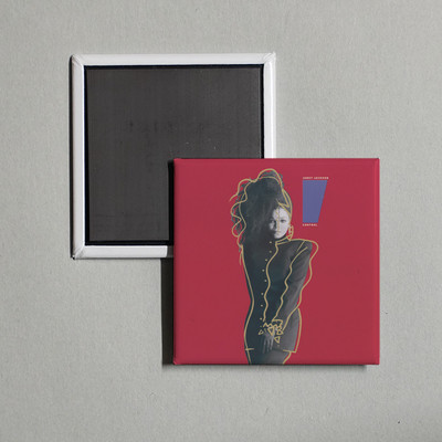Janet Jackson - Control Album Cover Locker Fridge Magnet