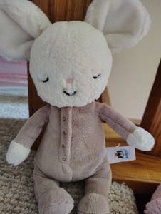 JELLYCAT 8" ROCK A BYE MOUSE IN PAJAMAS - RETIRED