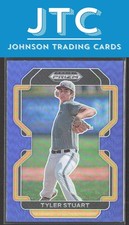 2022 Prizm Draft Picks Tyler Stuart Blue Southern Mississippi Golden Eagles